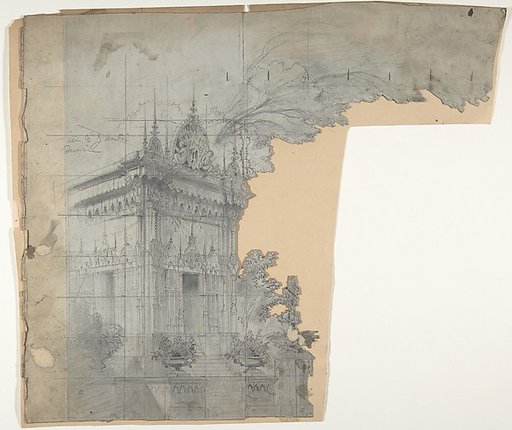 Design for a Stage Set at the Opéra, Paris