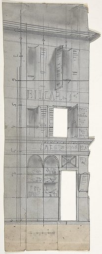 Design for a Stage Set at the Opéra, Paris