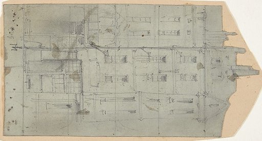 Design for a Stage Set at the Opéra, Paris