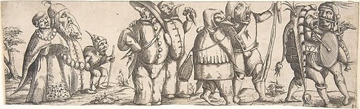 Procession of Monstrous Figures
