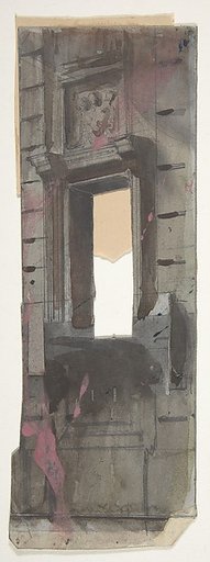 Design for a Stage Set at the Opéra, Paris