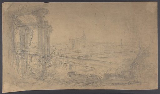 Design for a Stage Set at the Opéra, Paris