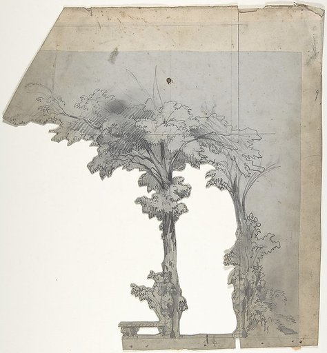 Design for a Stage Set at the Opéra, Paris