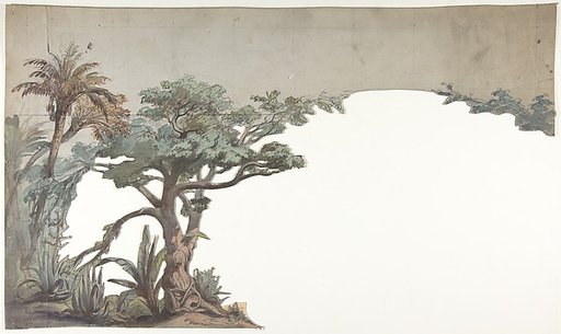 Design for a Stage Set at the Opéra, Paris