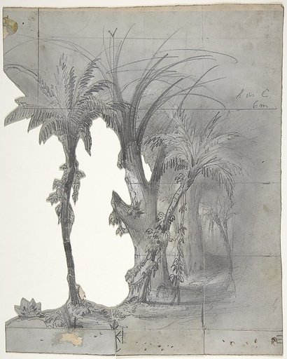 Design for a Stage Set at the Opéra, Paris