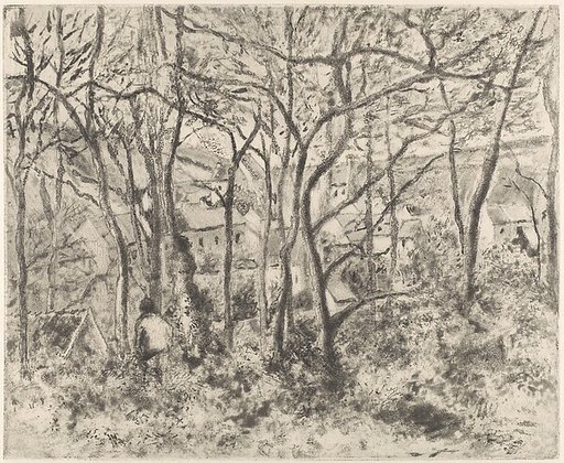 Wooded Landscape at L'Hermitage, Pontoise