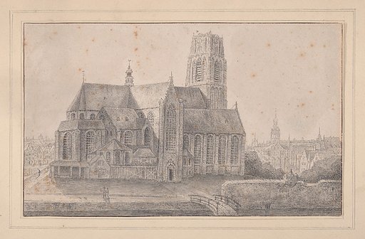 View of the Laurenskerk, Rotterdam