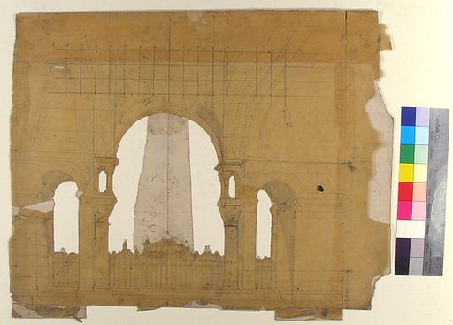 Design for a Stage Set at the Opéra, Paris