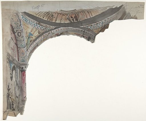 Design for a Stage Set at the Opéra, Paris