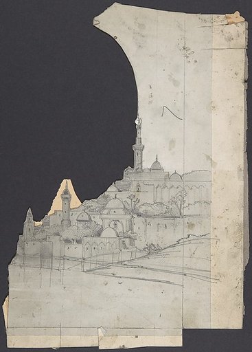 Design for a Stage Set at the Opéra, Paris