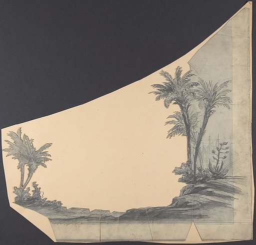 Design for a Stage Set at the Opéra, Paris