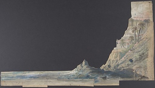 Design for a Stage Set at the Opéra, Paris
