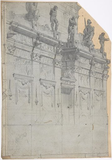 Design for a Stage Set at the Opéra, Paris