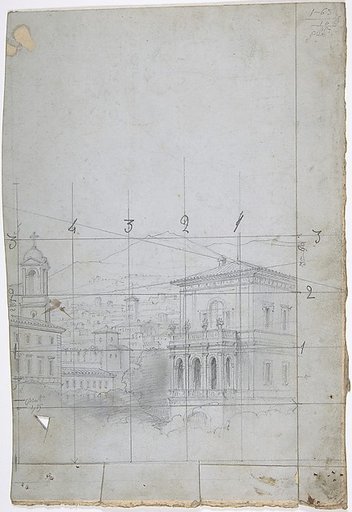 Design for a Stage Set at the Opéra, Paris
