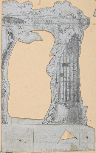 Design for a Stage Set at the Opéra, Paris