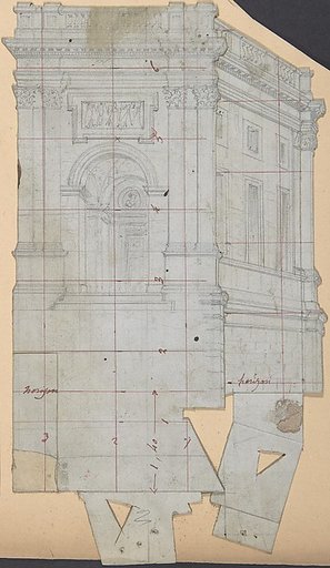 Design for a Stage Set at the Opéra, Paris