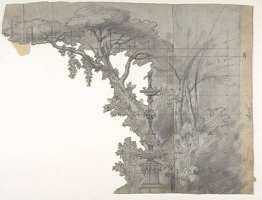 Design for a Stage Set at the Opéra, Paris