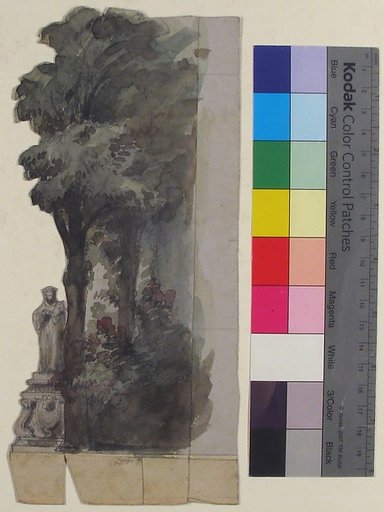 Design for a Stage Set at the Opéra, Paris