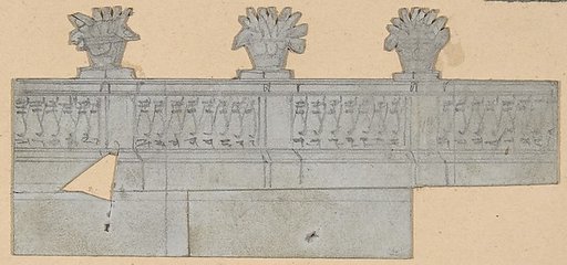 Design for a Stage Set at the Opéra, Paris