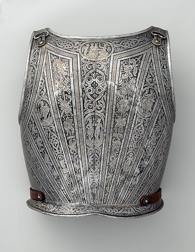 Backplate of an Armor for Vincenzo Luigi di Capua (d. 1627)