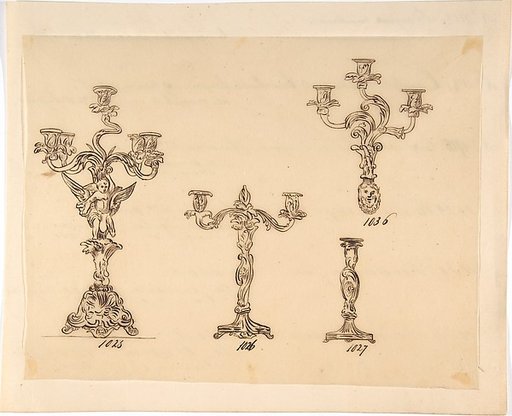 Designs for Four Candle Fixtures