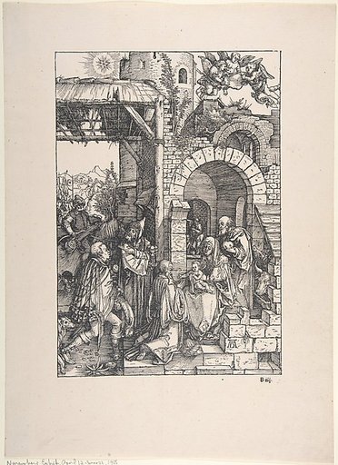The Adoration of the Magi, from "The Life of the Virgin"
