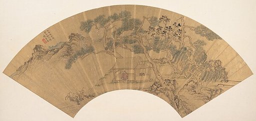 Landscape with figure