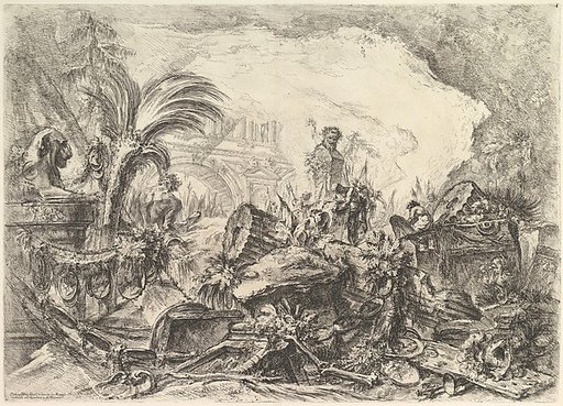 The Triumphal Arch, from "Grotteschi" (Grotesques)