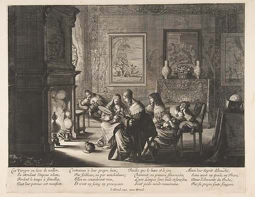 Foolish Virgins Sleeping