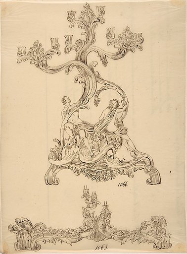 Designs for Two Candelabras