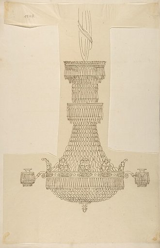 Design for a Crystal Chandelier