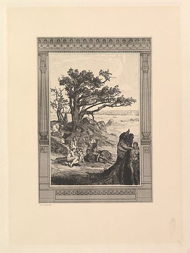 Max Klinger's Radierungen zu Apulejus' Märchen Amor und Psyche, Opus V a+b