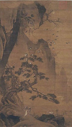 Landscape with Birds