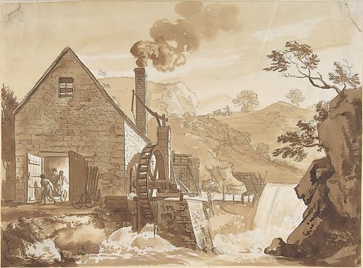 The Iron Forge between Dolgelli and Barmouth, Merioneth Shire