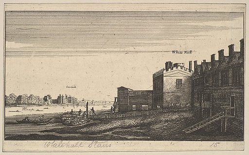 View of Lambeth from Whitehall Stairs [copy]