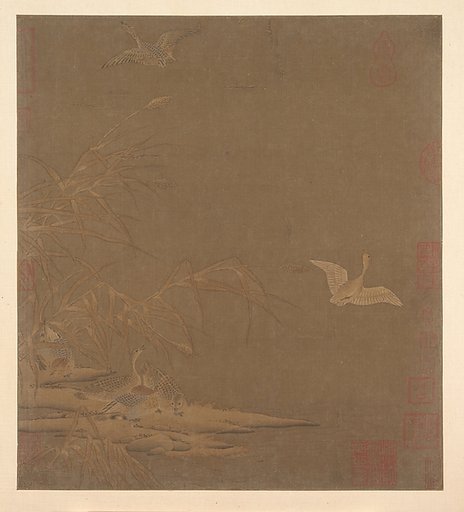 Wild Geese in Winter