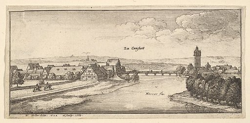 Cannstadt, from "German Views"