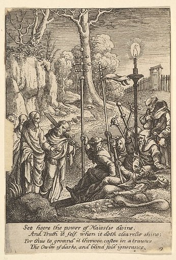 Jesus confronting his detractors