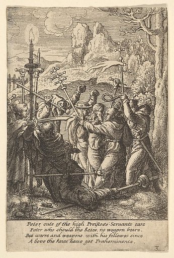 Jesus taken