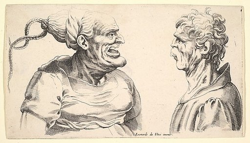 Two deformed heads