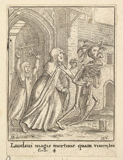 The Abbess, from "Dance of Death"