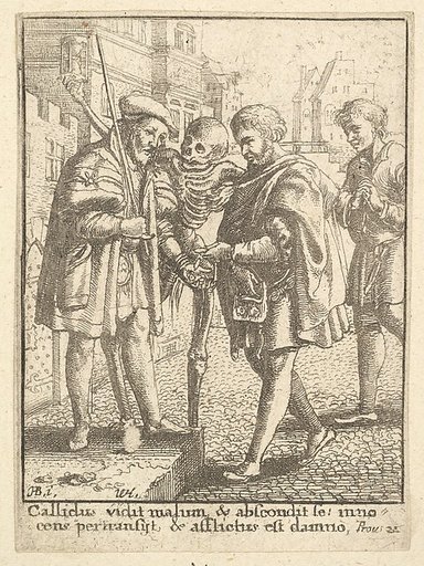 The Advocate and Death, from "Dance of Death"