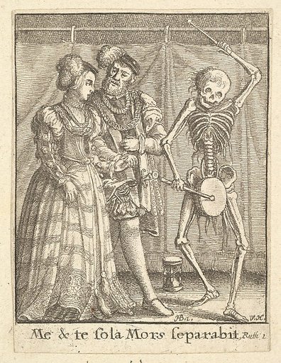 Bridal pair, from "Dance of Death"