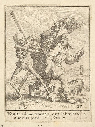 The Pedlar, from "Dance of Death"