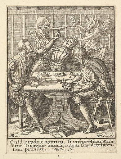 The Gamesters, from "Dance of Death"