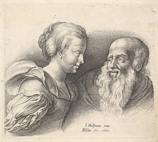 An Old Man and a Girl