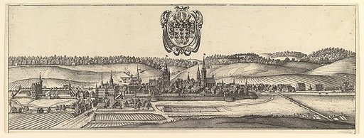 Ansbach and Coburg, View (a) of two views (a&b).