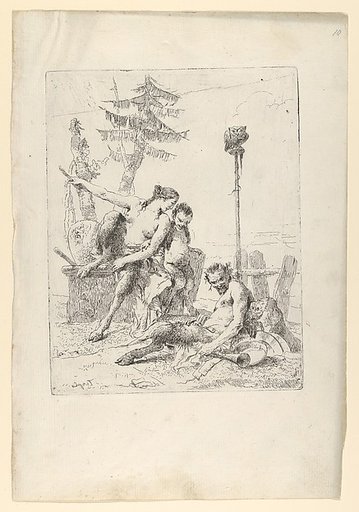 Satyr Family (Pan and his Family), from the Scherzi