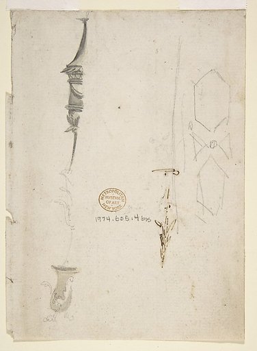 Fragmentary Sketches of Various Ornament