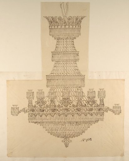 Design for a Crystal Chandelier